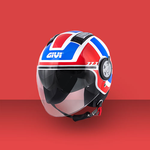 Demi-Jet helmets for motorcycles and scooters - Givi